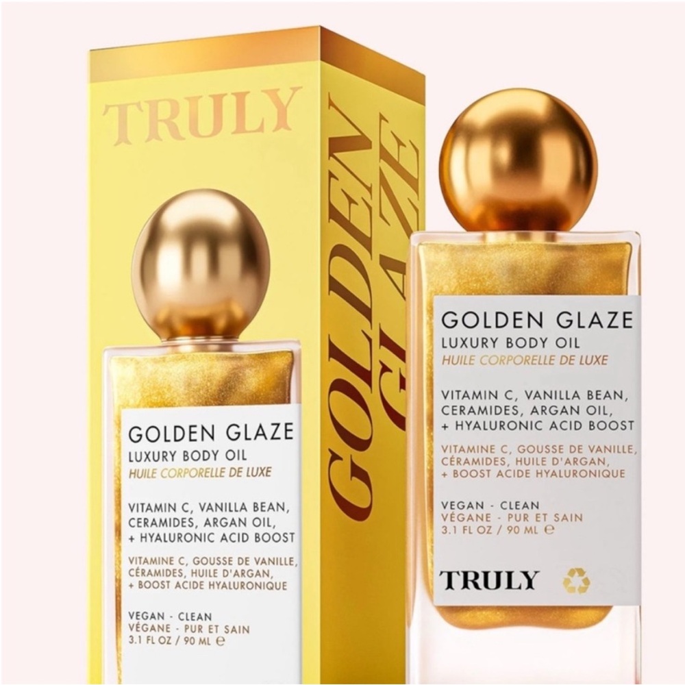 NIB TRULY Golden Glaze Body Oil